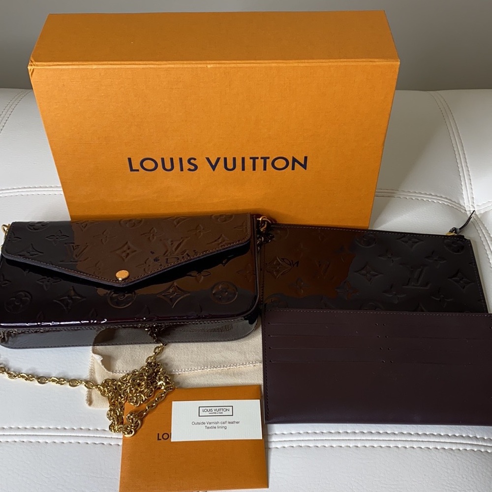 Authentic Louis Vuitton Felicie Pochette